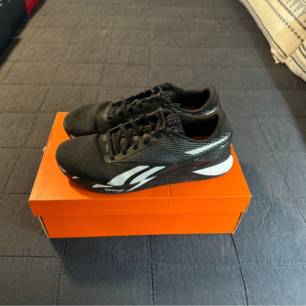 Reebok Nano Size 10.5 Black Men’s